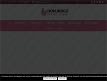 Tablet Screenshot of cjboscoleon.org